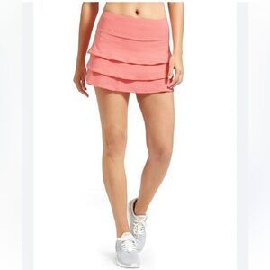 Athleta Dot Stripe Swagger Skort - Medium